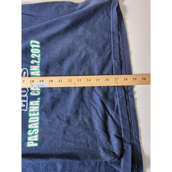 2017 ROSE BOWL + PENN STATE Blue All Players Listed Sequon Barkley T-Shirt SZ XL - Picture 9 of 12